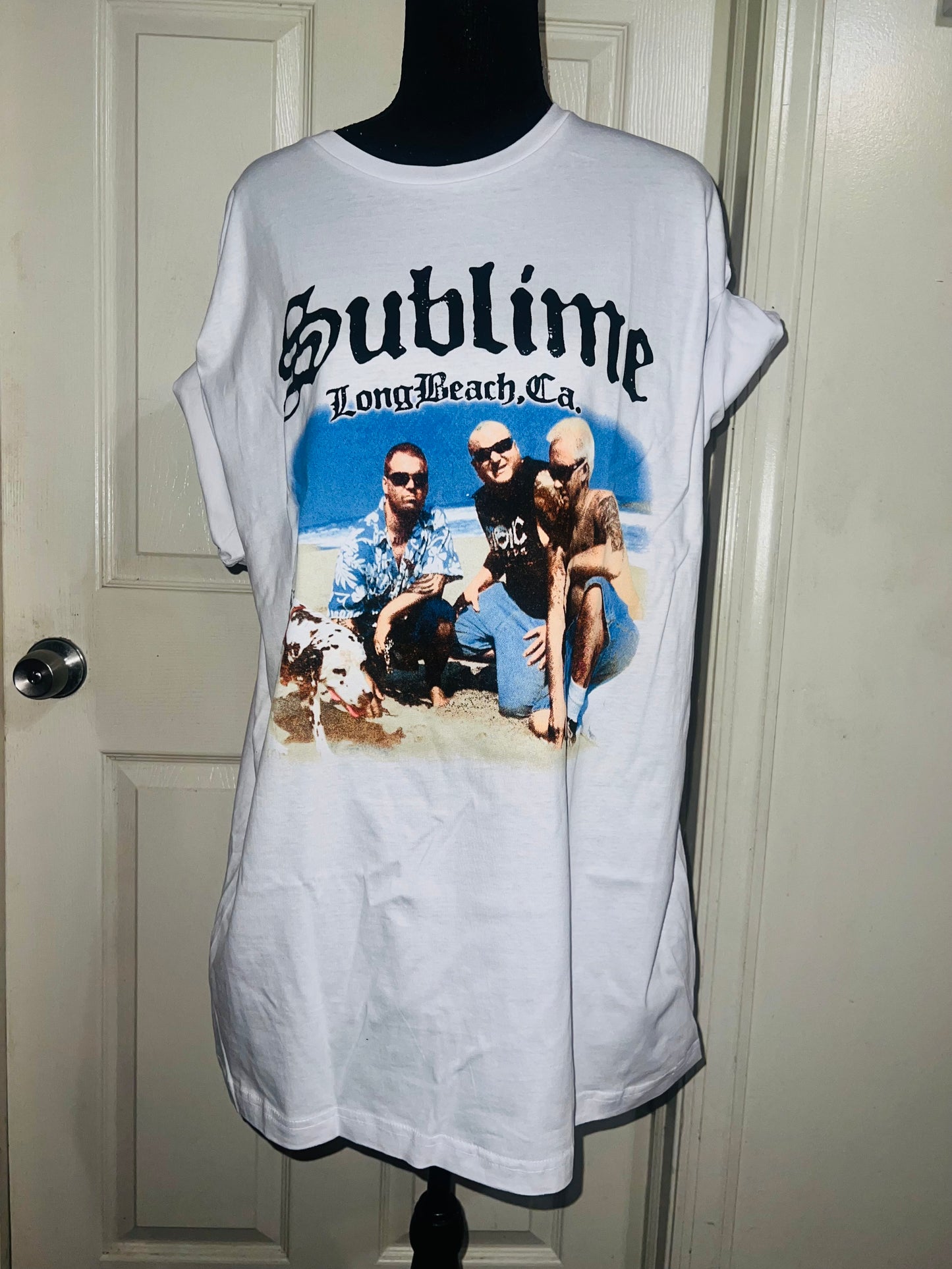 Sublime Oversized Distressed Tee