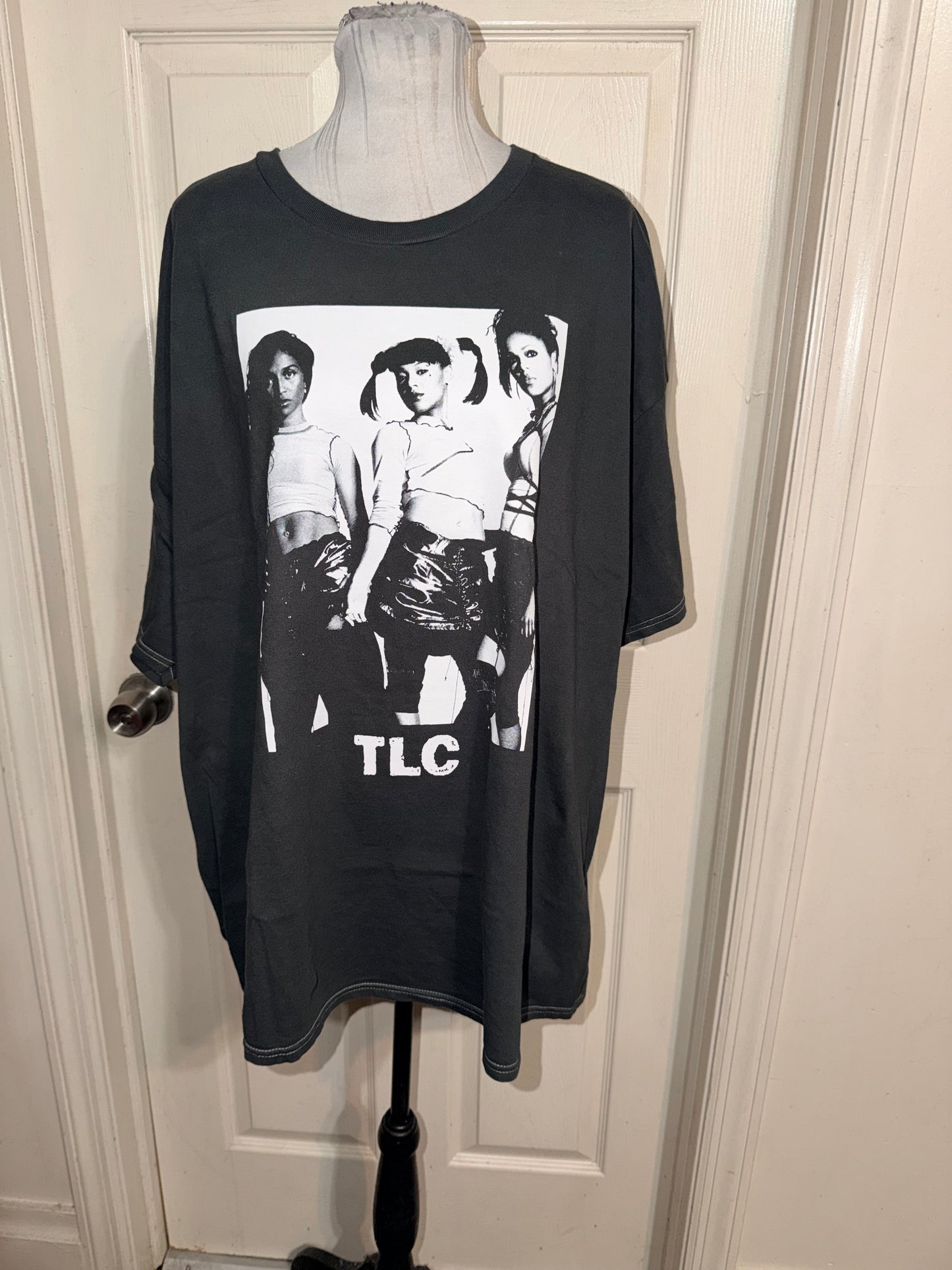 TLC Oversized Distressed Tee