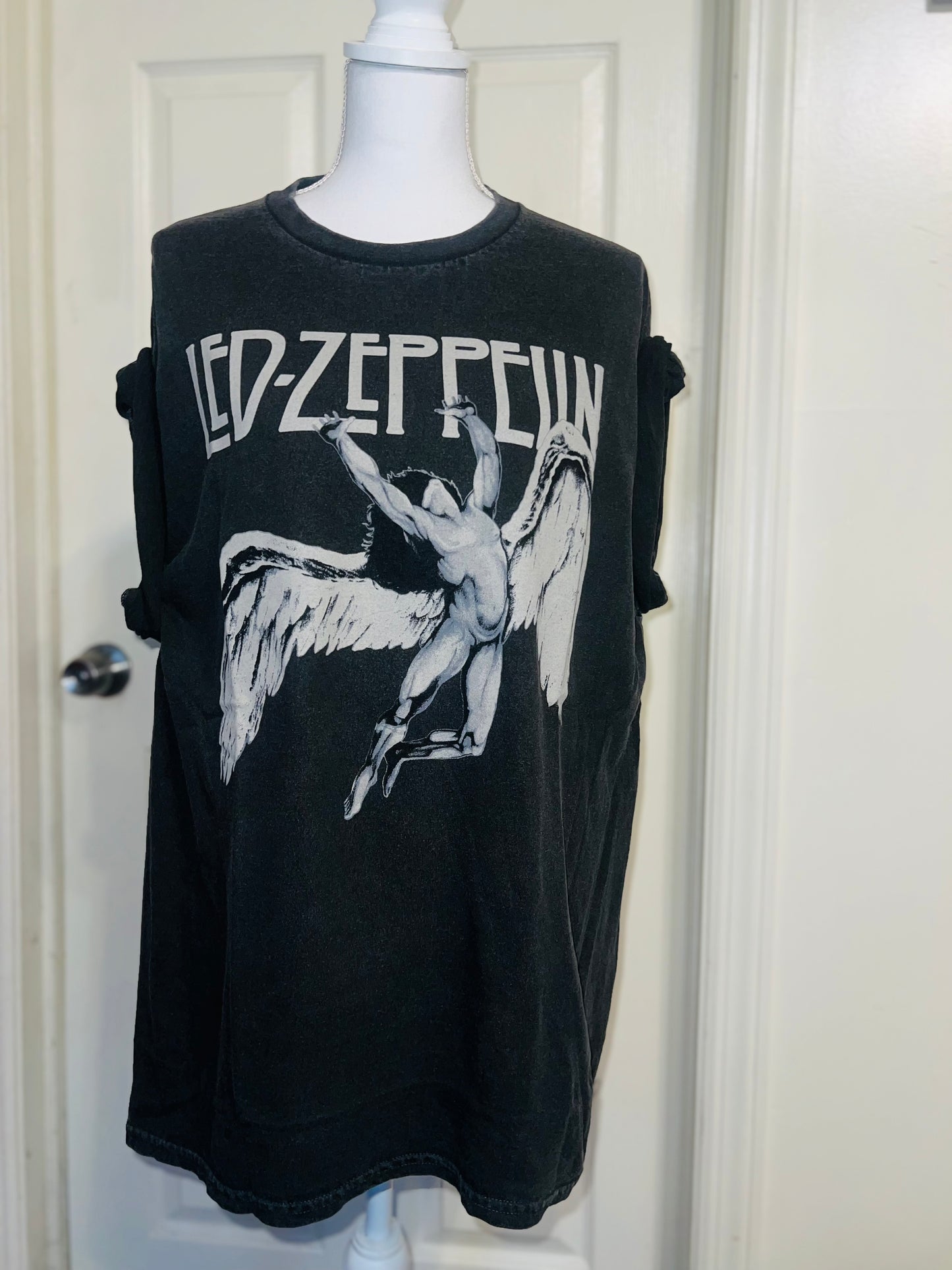 Led Zeppelin Oversized Distressed Tee