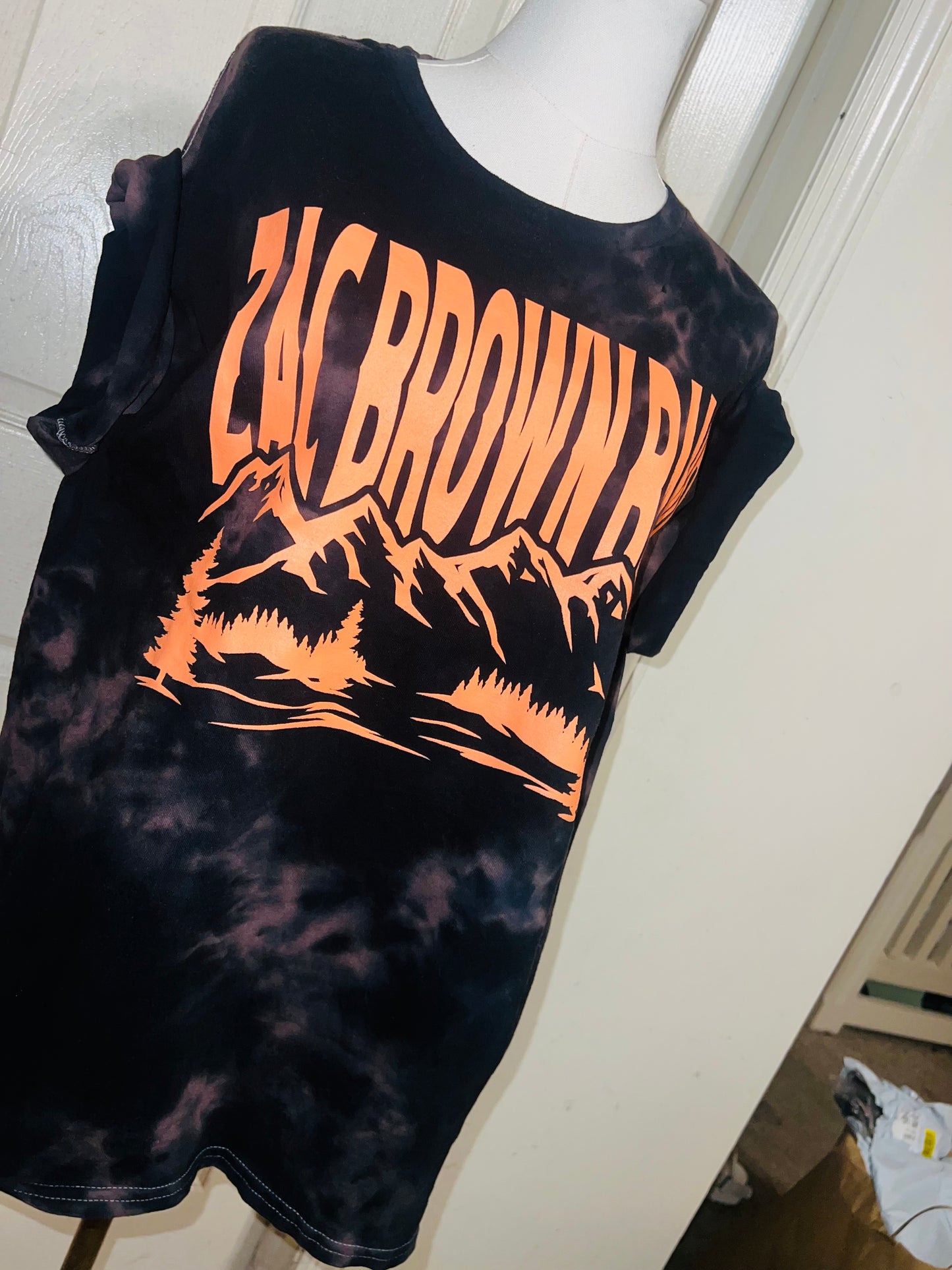 Zac Brown Band Oversized Distressed Tee