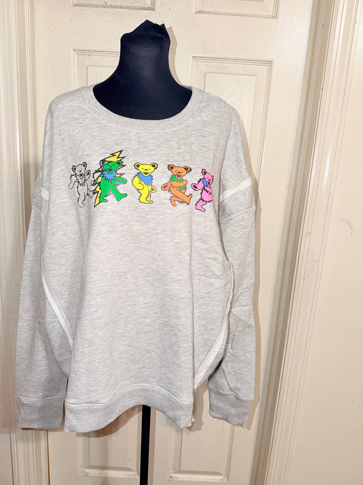 Grateful Dead Oversized Distressed Tee