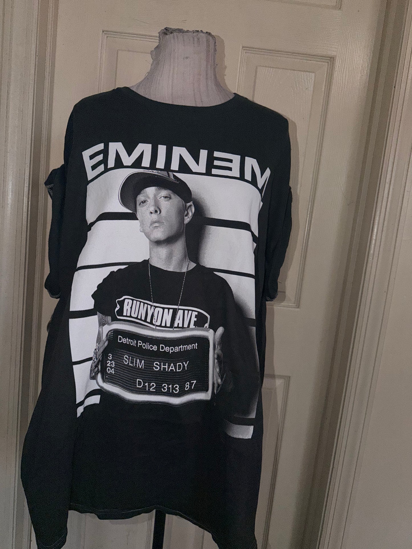Eminem Oversized Distressed Tee
