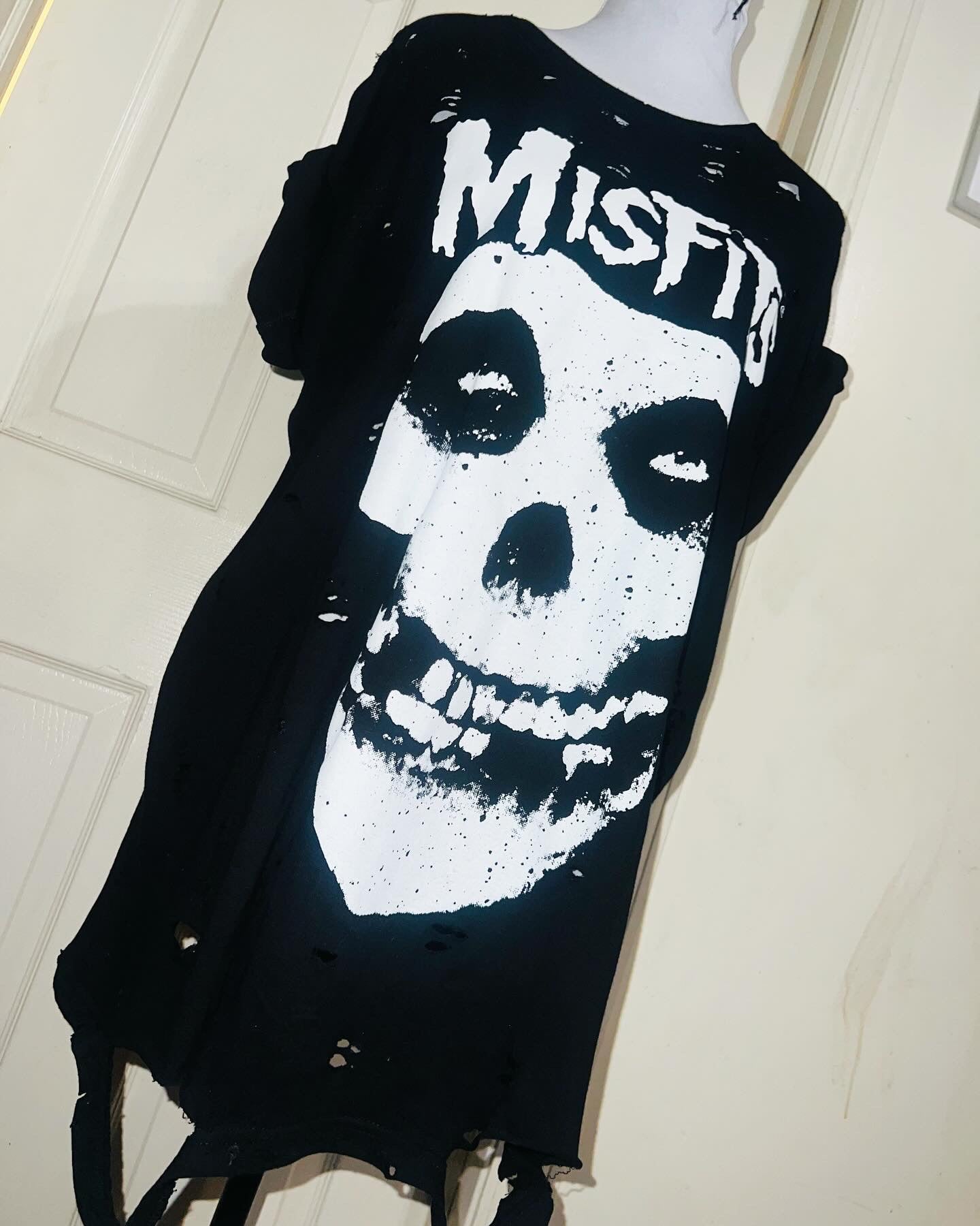 The Misfits Oversized Distressed Tee