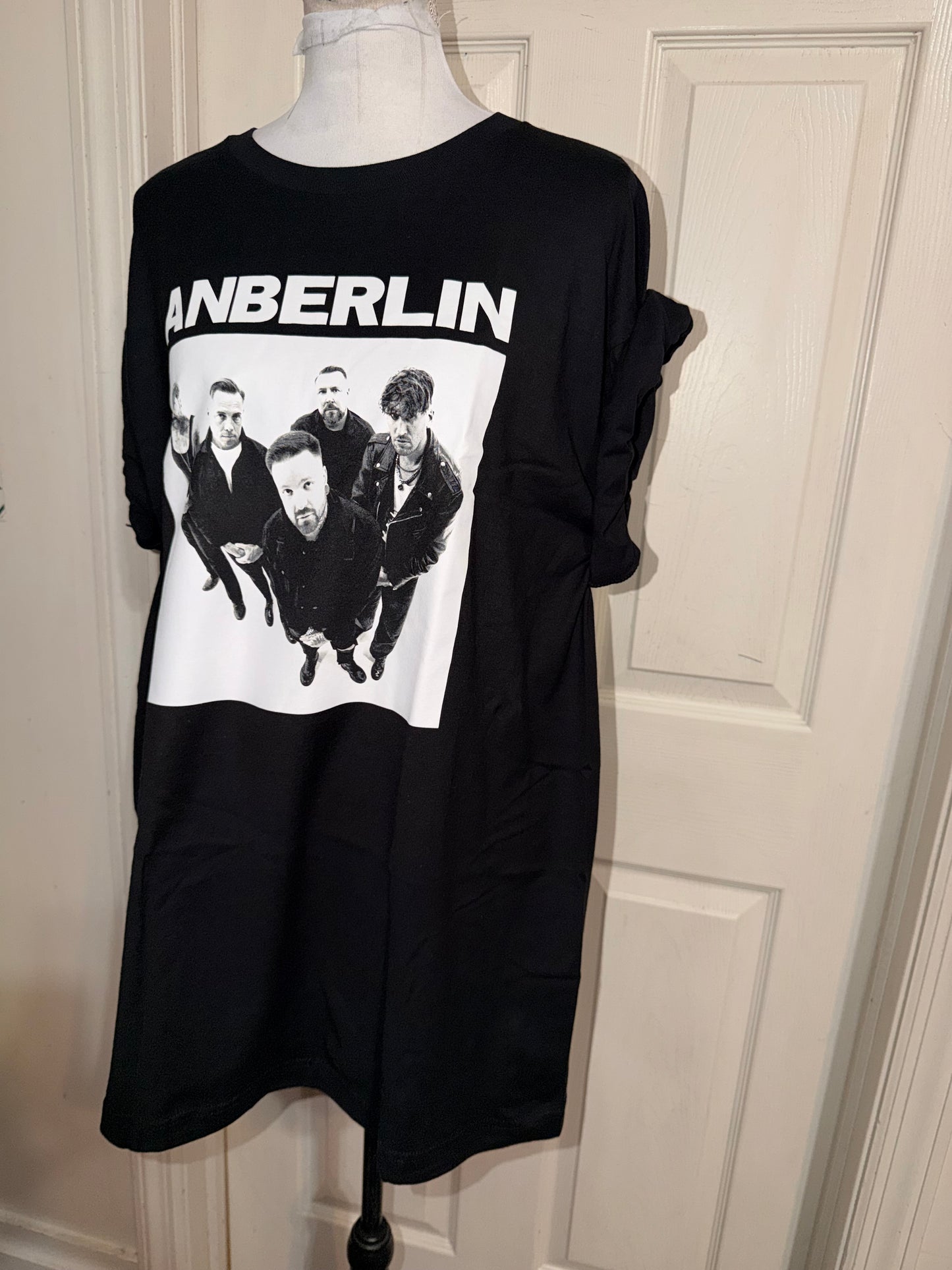 Anberlin Oversized Distressed Tee