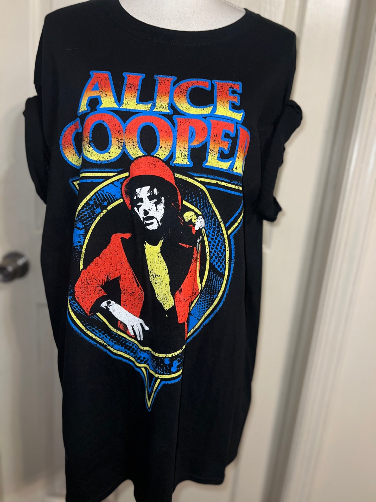 Alice Cooper Distressed Tee