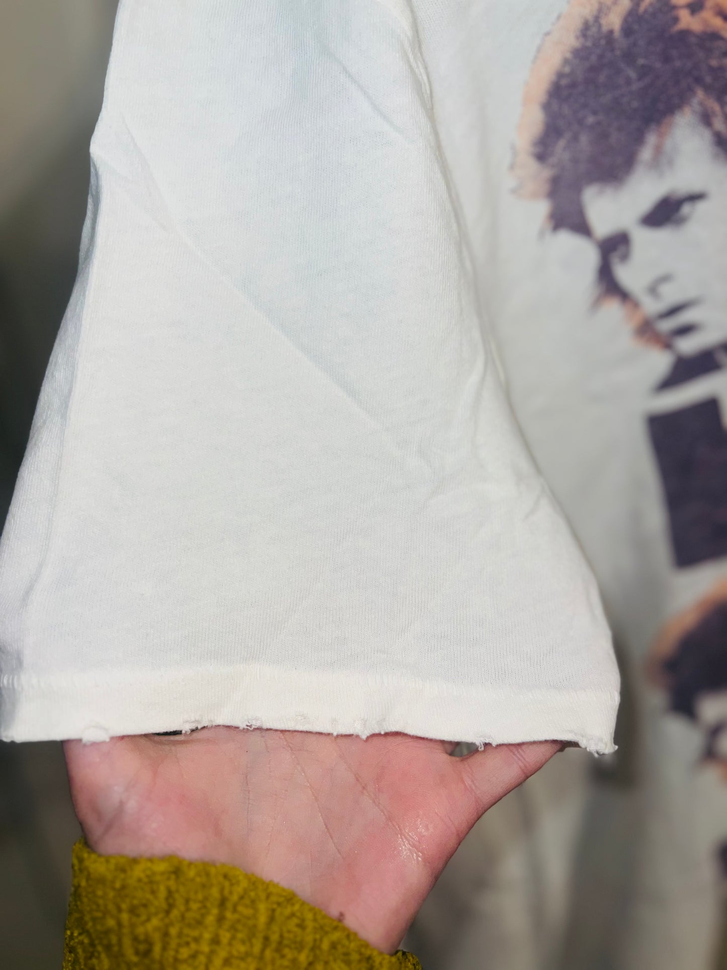 David Bowie Oversized Distressed Tee