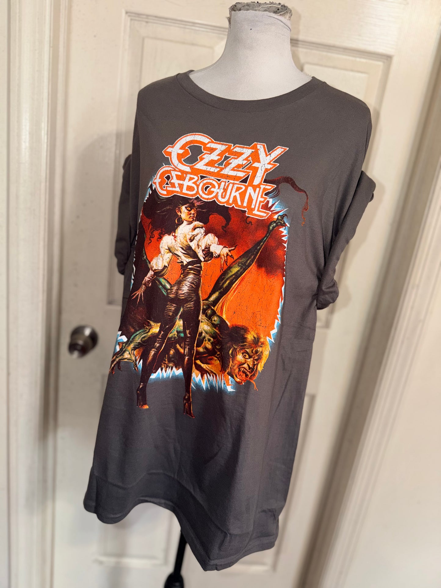 Ozzy Osbourne Oversized Distressed Tee