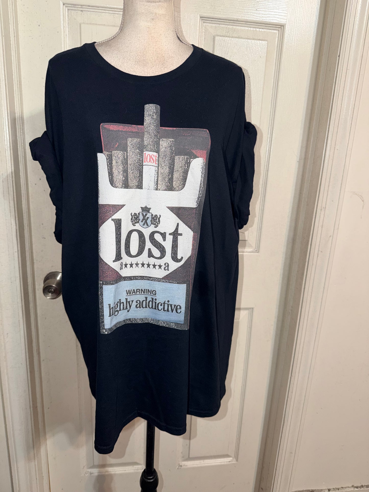 Machine Gun Kelly Double Sided Oversized Distressed Tee