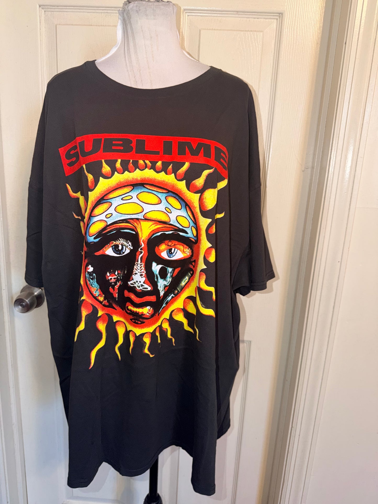Sublime Double Sided Oversized Distressed Tee