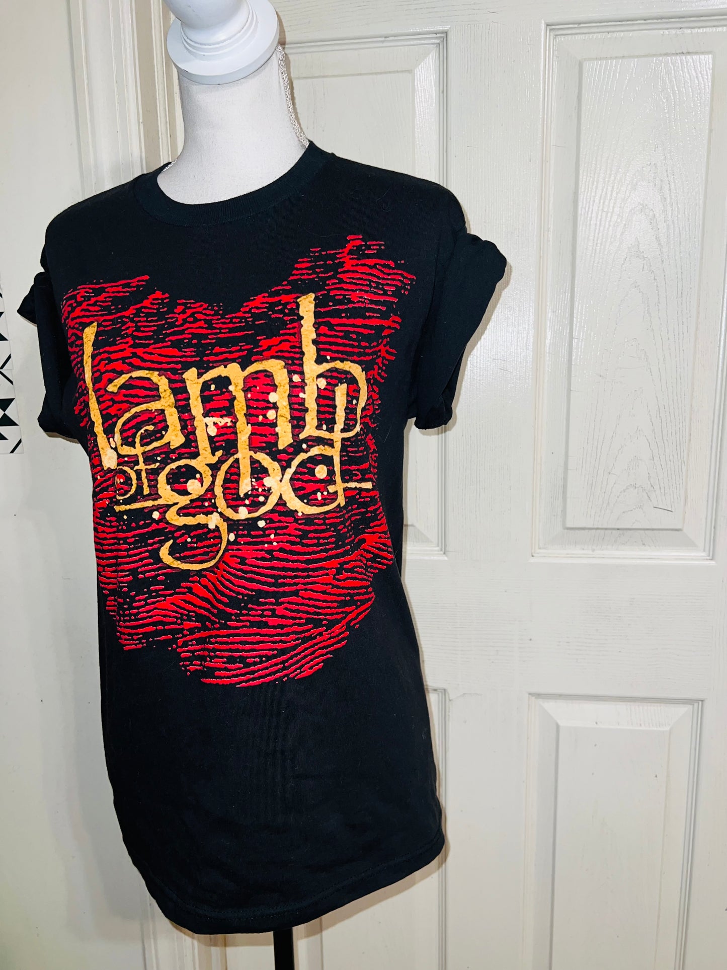 Lamb of God Double Sided ‘Vintage’ Oversized Tee