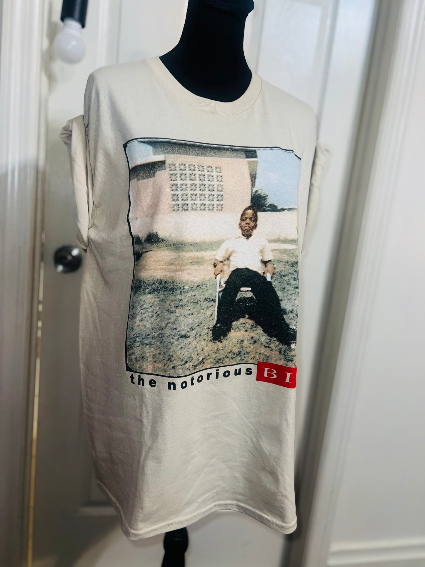 Notorious BIG Oversized Distressed Tee