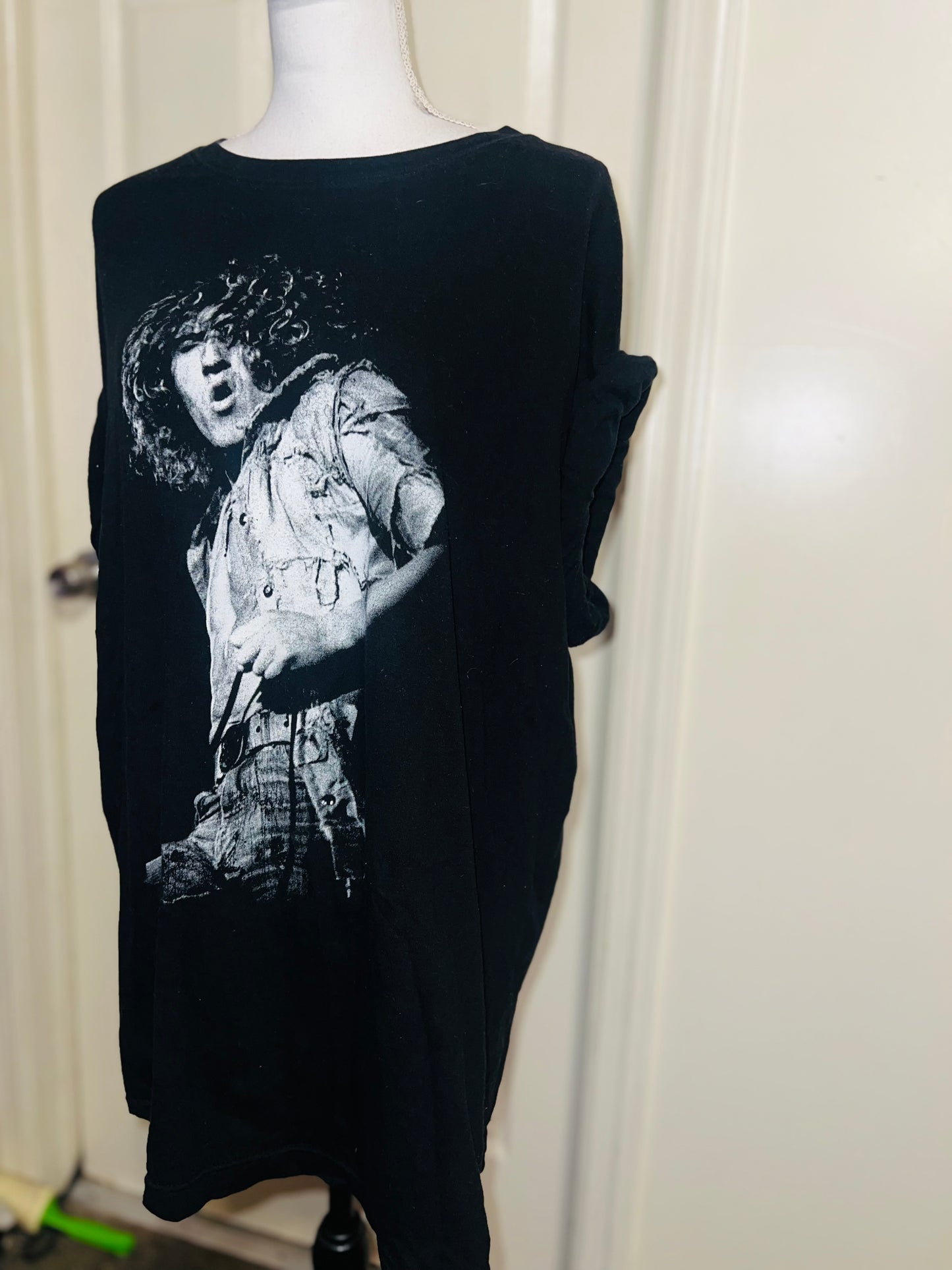 Roger Daltrey Double Sided Oversized Distressed Vintage Tee