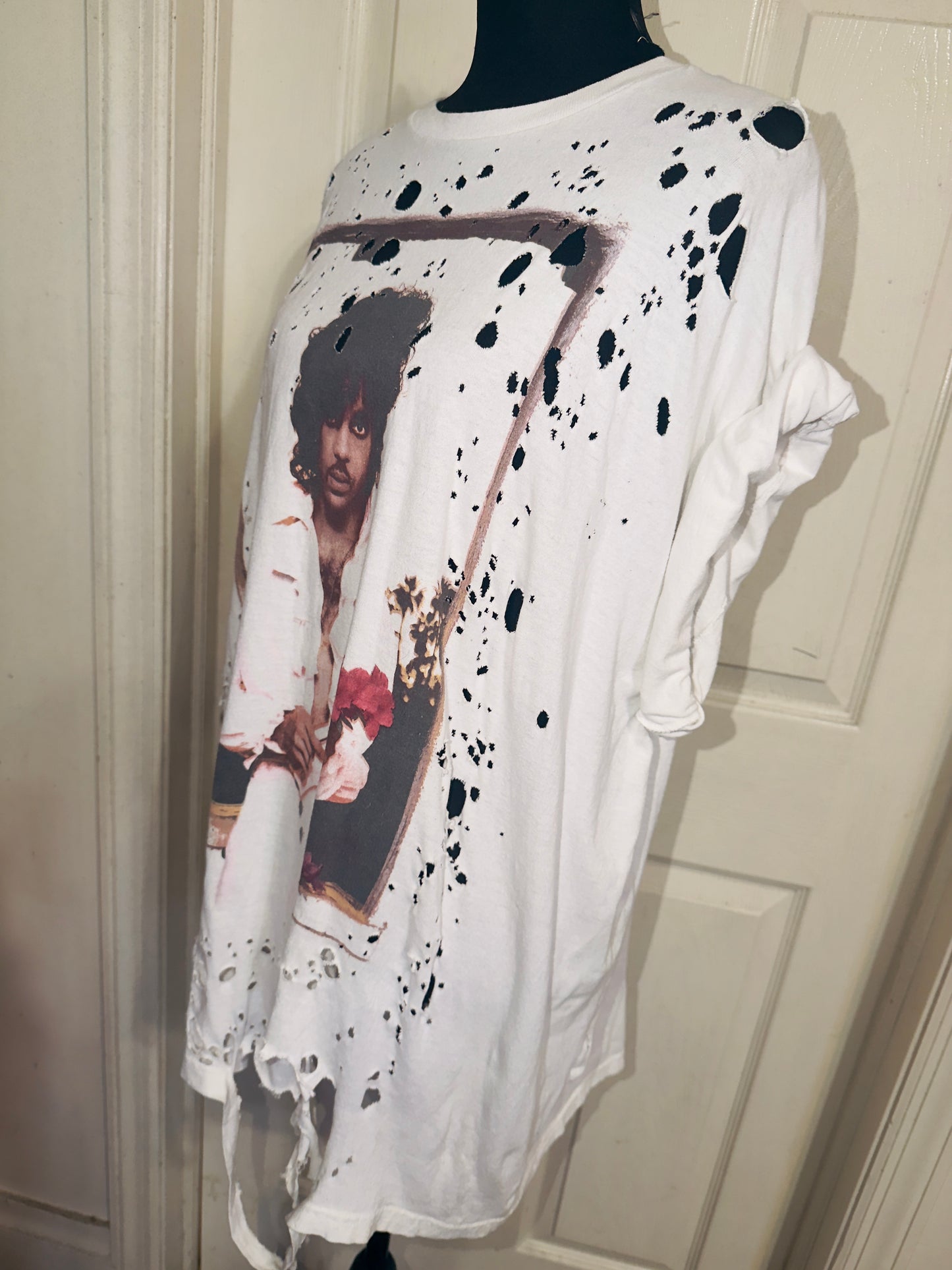 Prince Oversized Distressed Tee