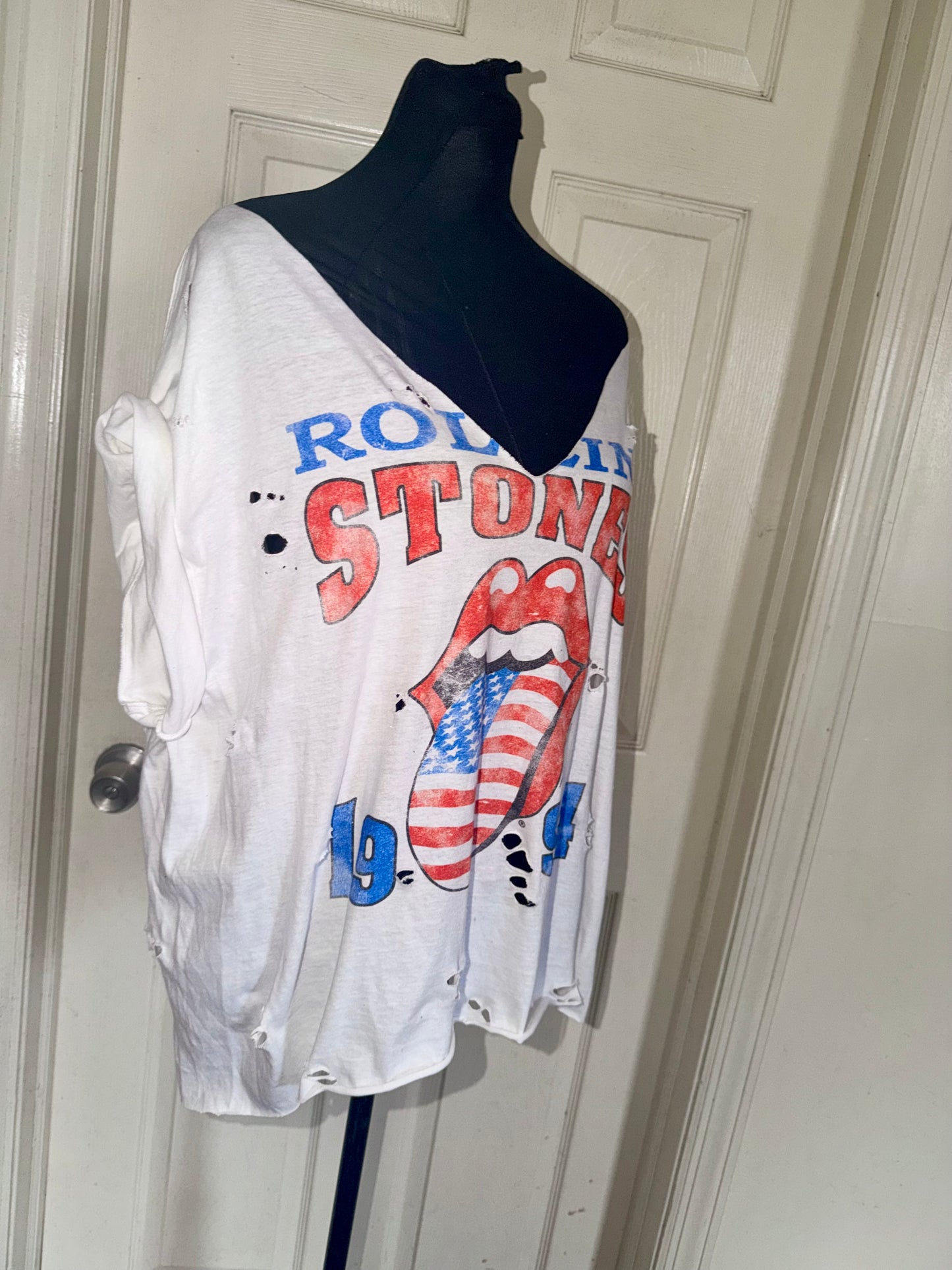 The Rolling Stones Open Back Bow Tee (as is)