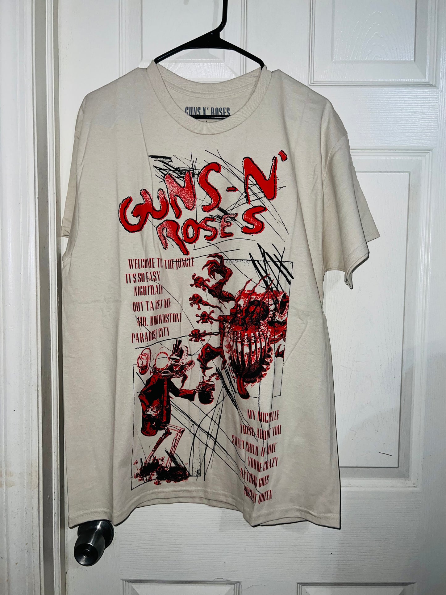 Guns n’ Roses Oversized Distressed Tee