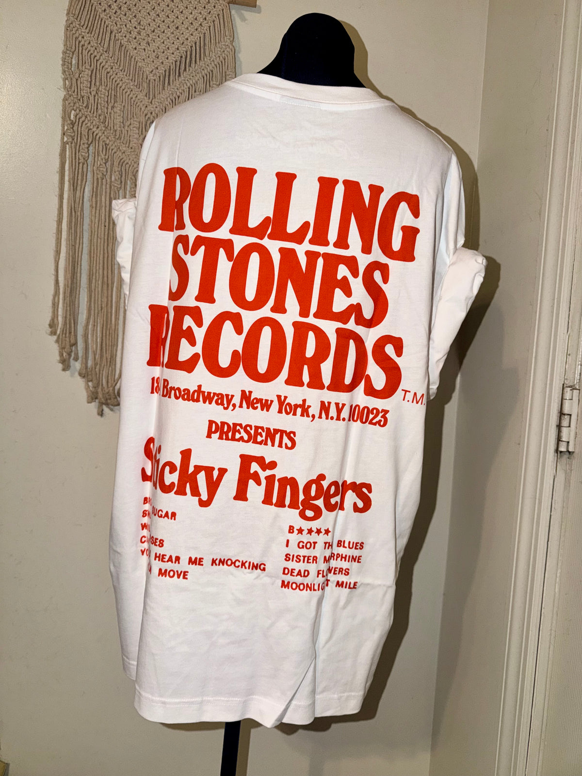 The Rolling Stones Double Sided Tee