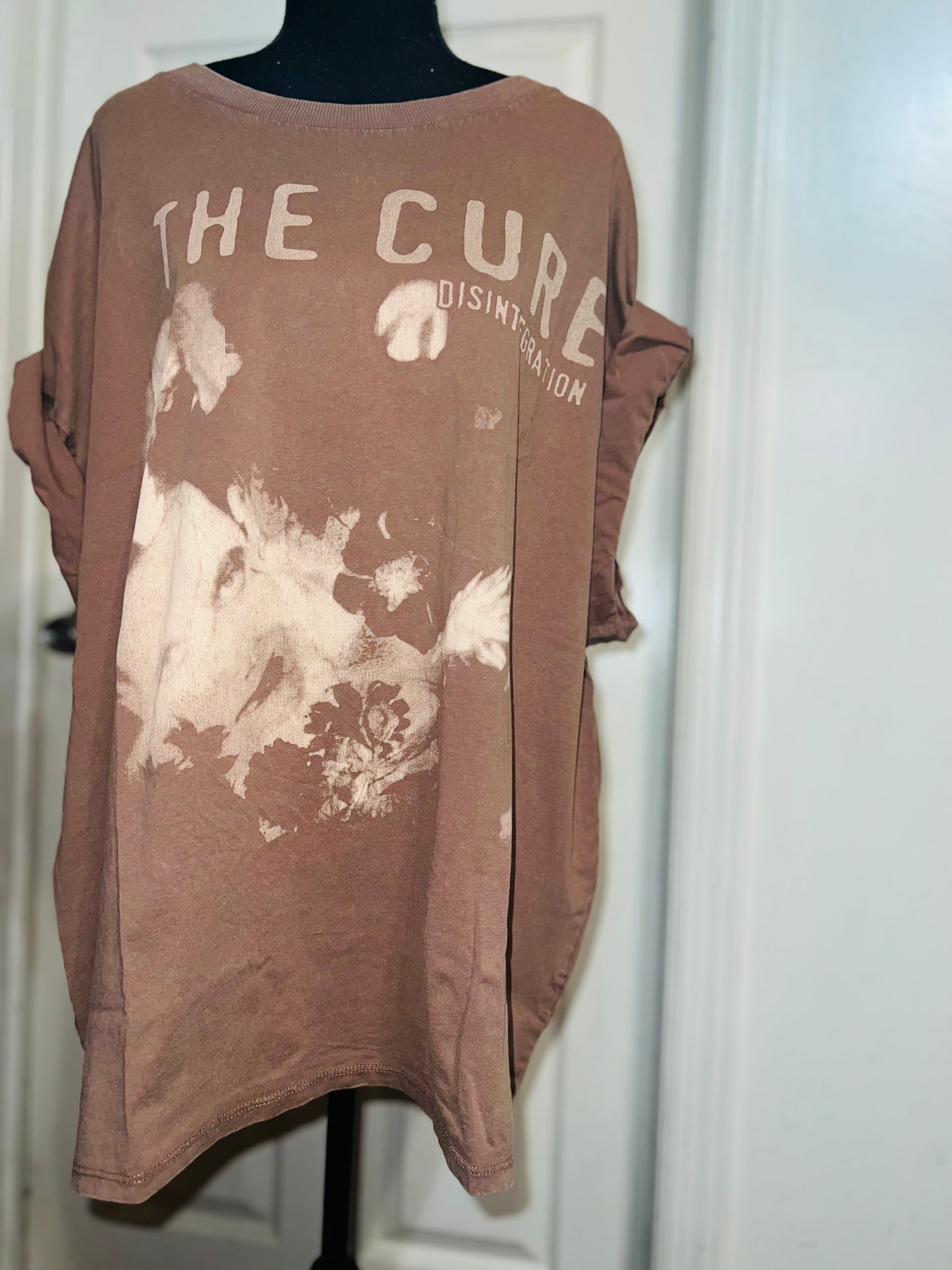 The Cure Oversized Distressed Tee