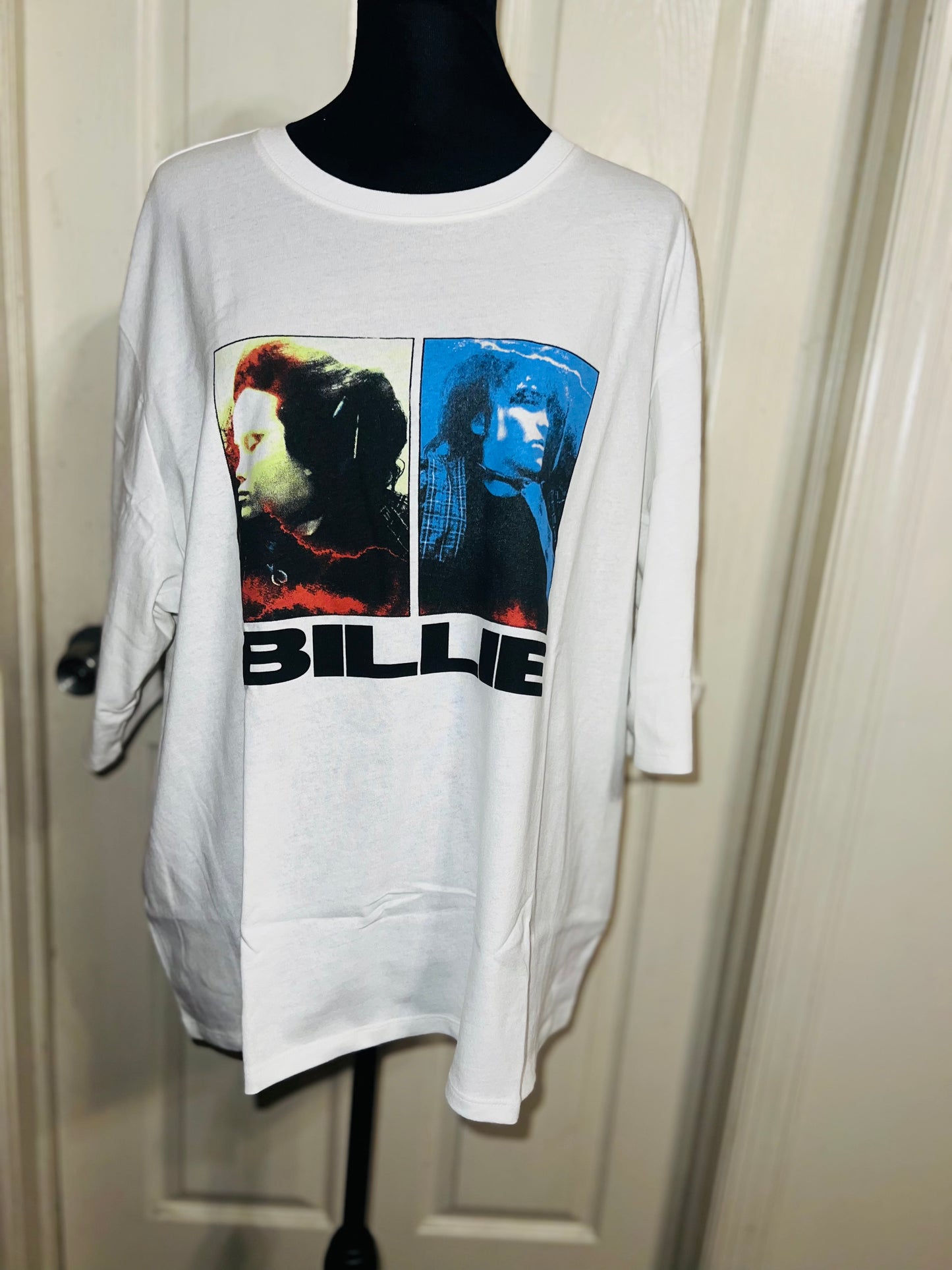 Billie Eilish Oversized Distressed Tee