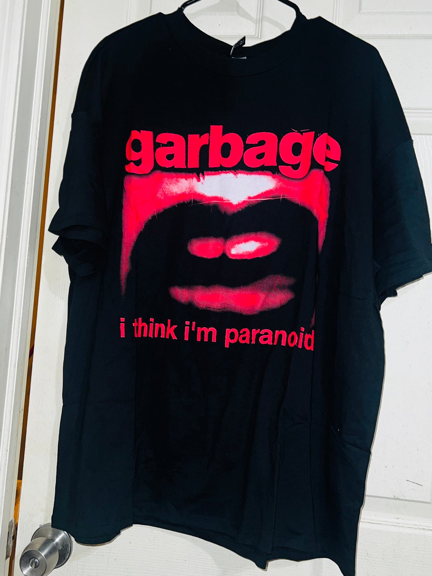 Garbage Oversized Distressed Tee