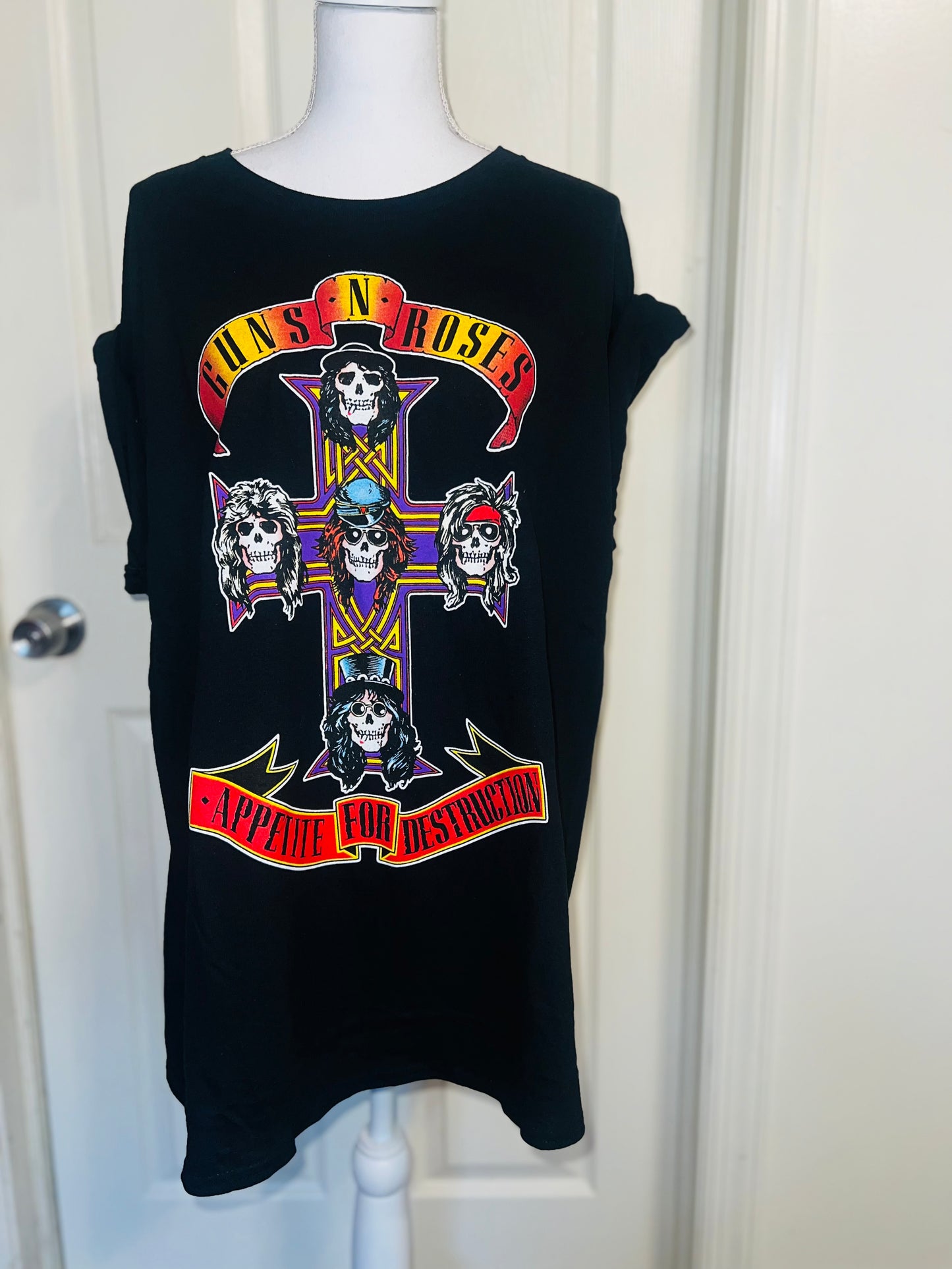 Guns N’ Roses Oversized Distressed Tee