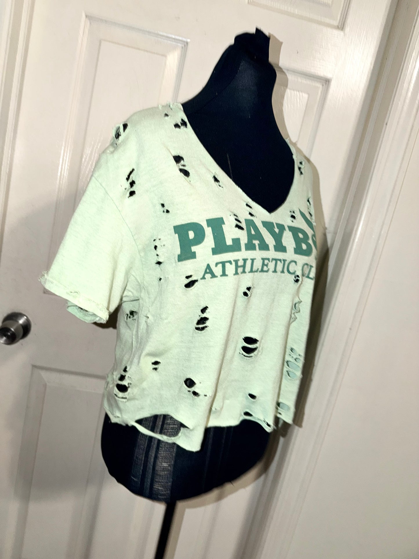 Playboy Oversized Cropped Tee