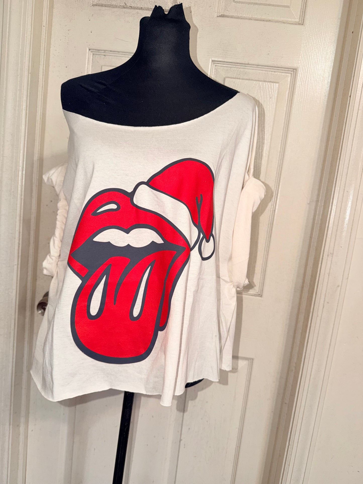 The Rolling Stones OFTS Oversized Distressed Tee