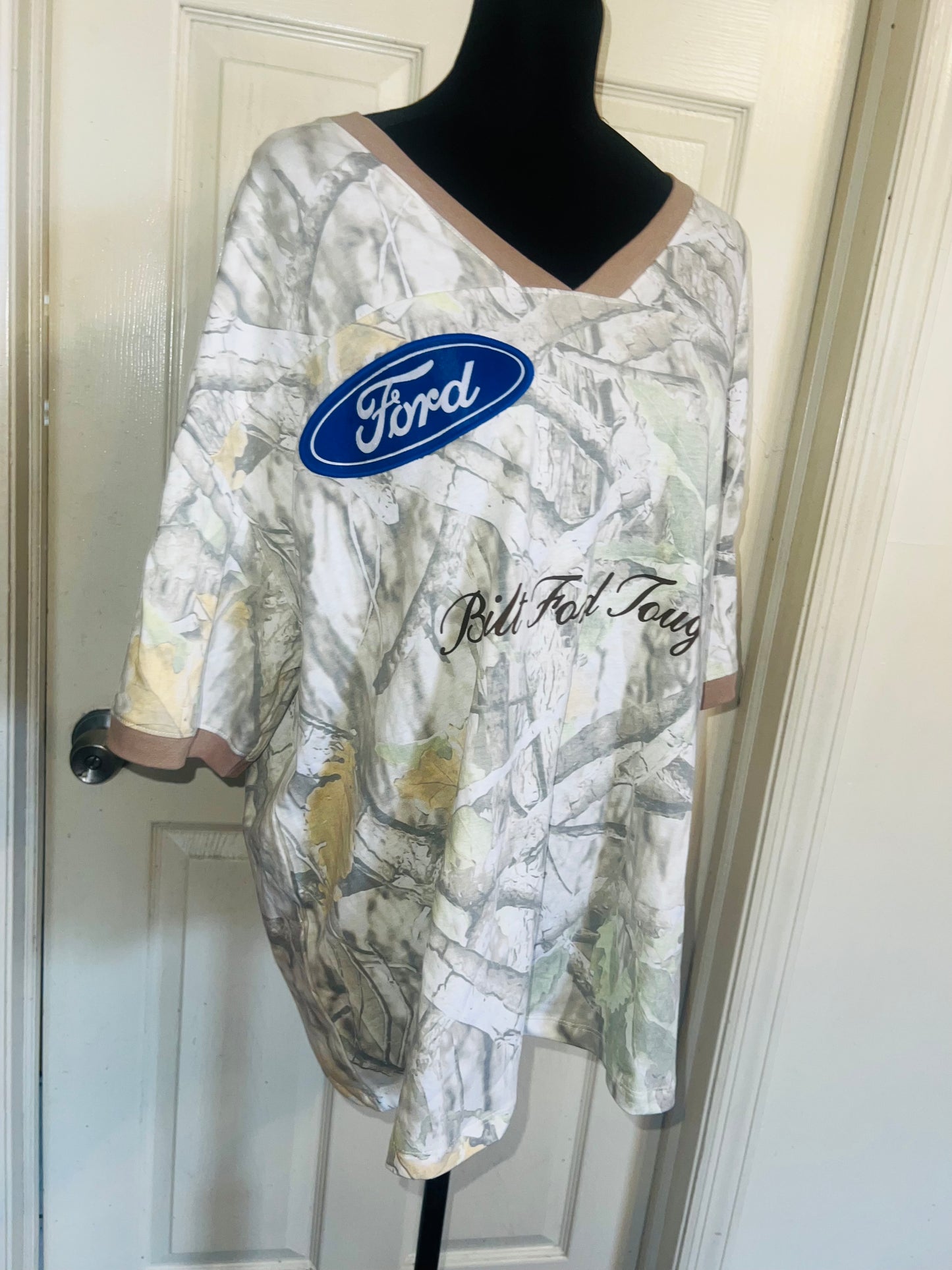 Ford Oversized Distressed Jersey Tee