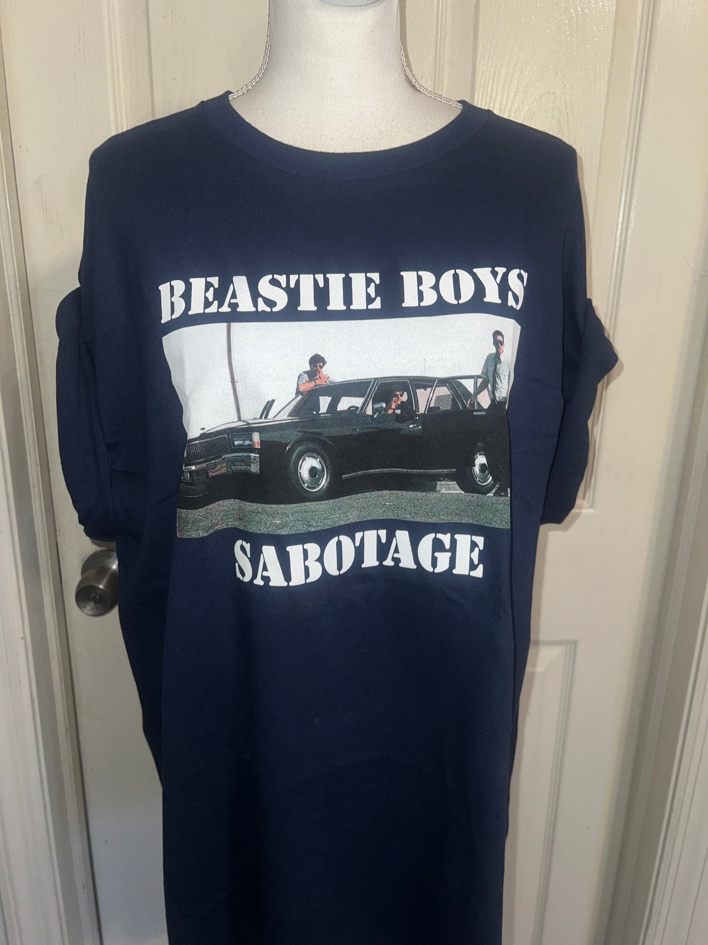 Beastie Boys Oversized Distressed Tee