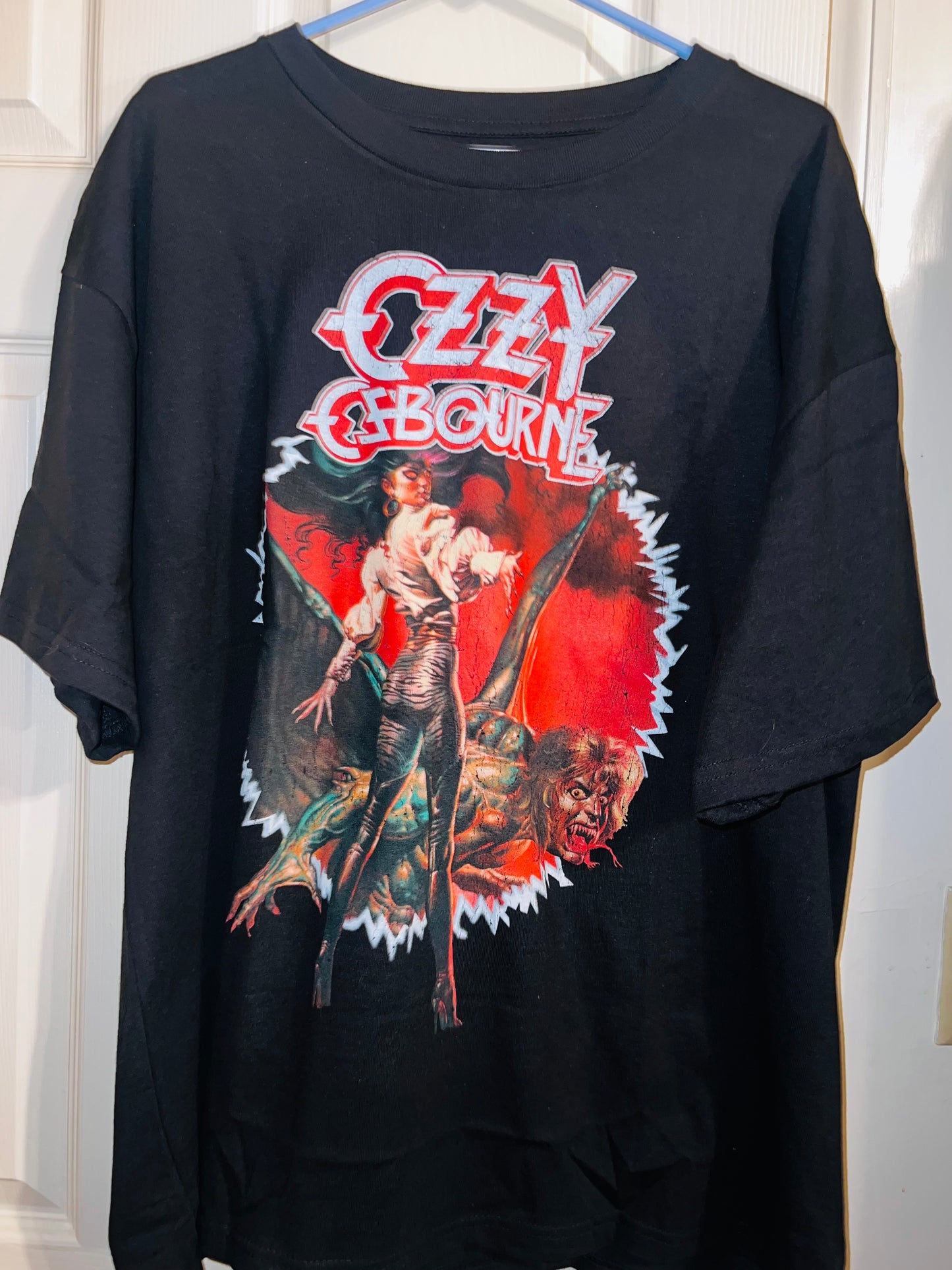 Ozzy Osbourne Oversized Distressed Tee