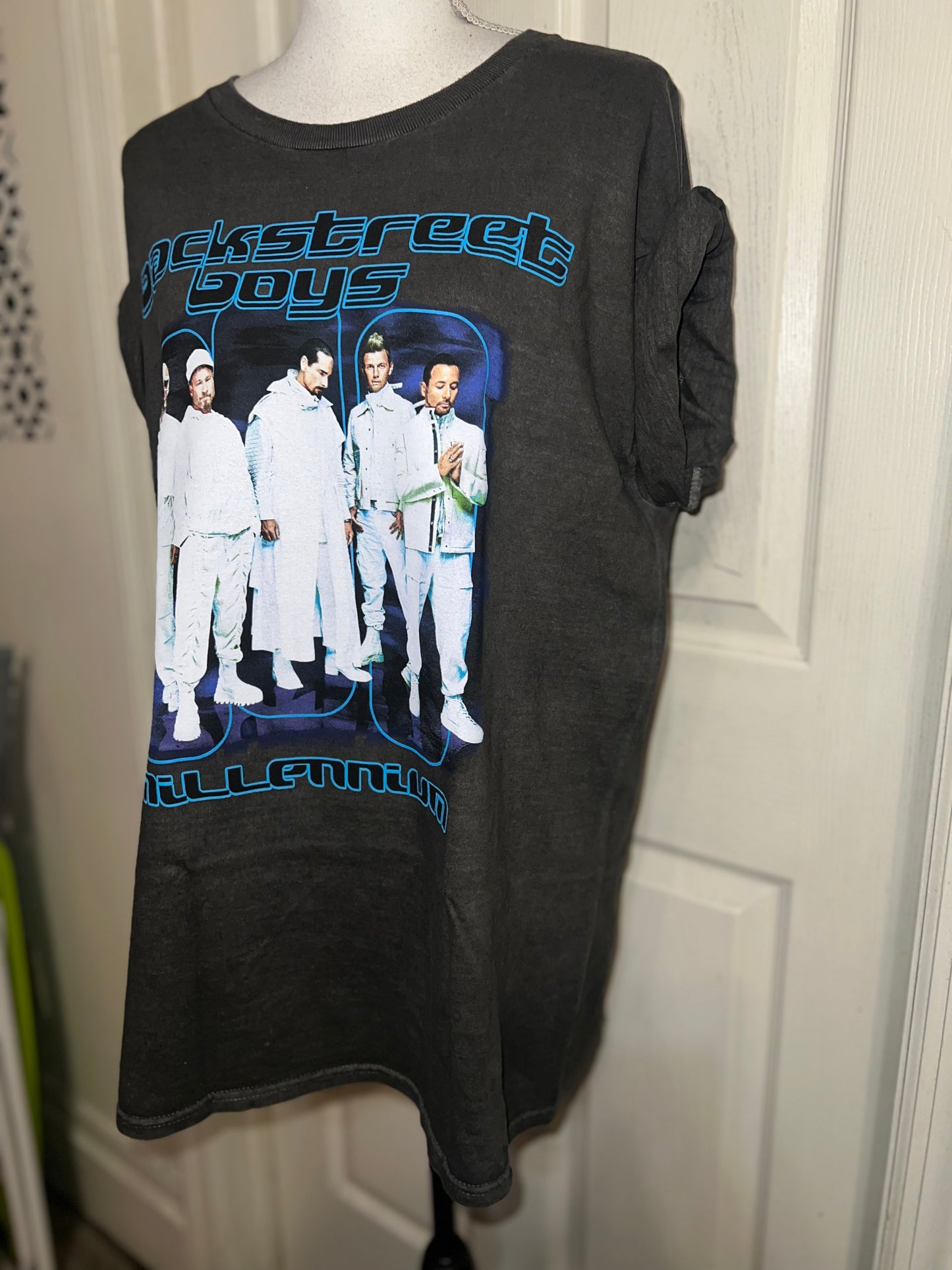 Backstreet Boys Millennium Oversized Distressed Tee
