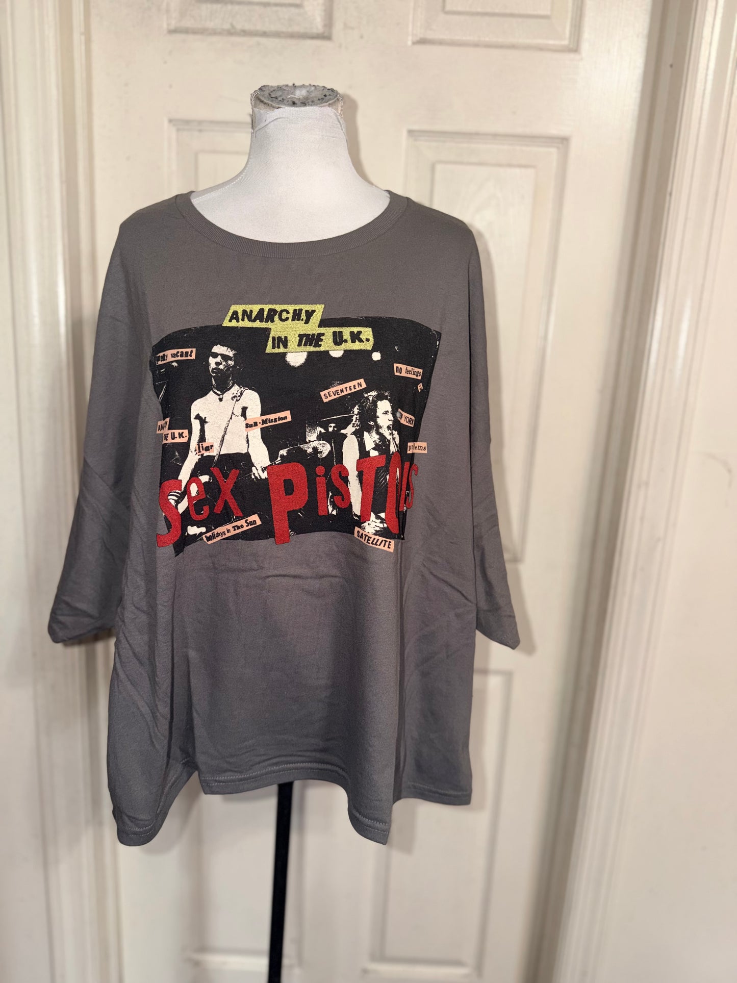 The Sex Pistols Oversized Distressed Tee