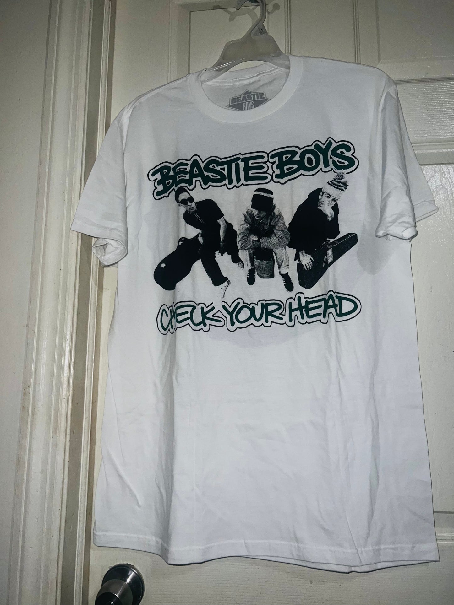 Beastie Boys Double Sided Oversized Distressed Tee