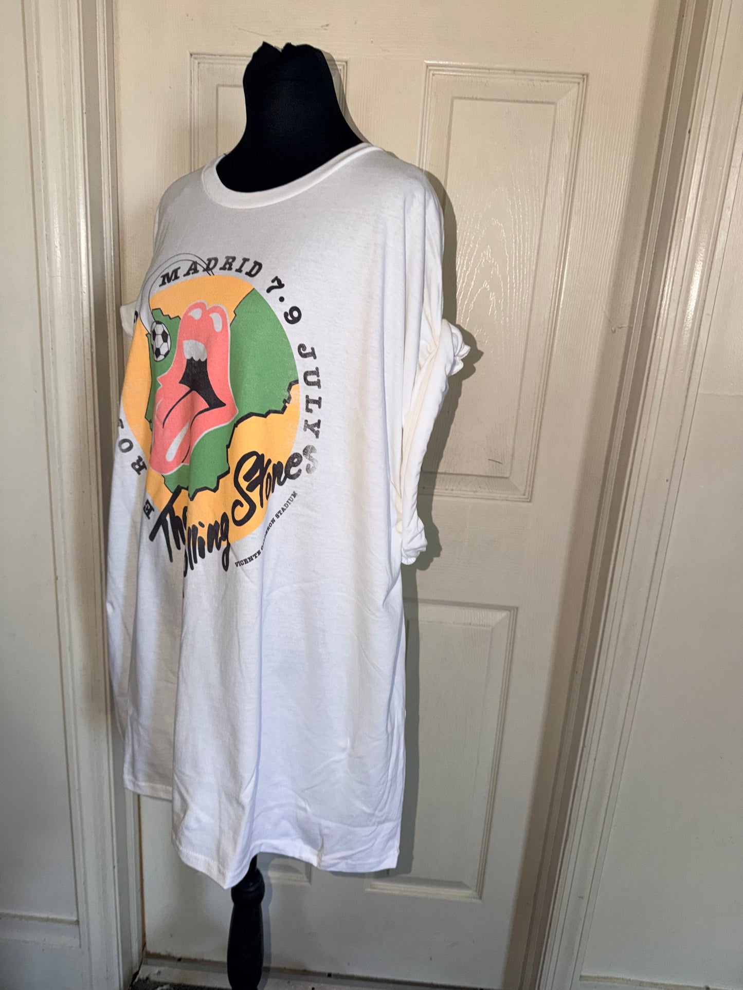 The Rolling Stones Oversized Distressed Tee