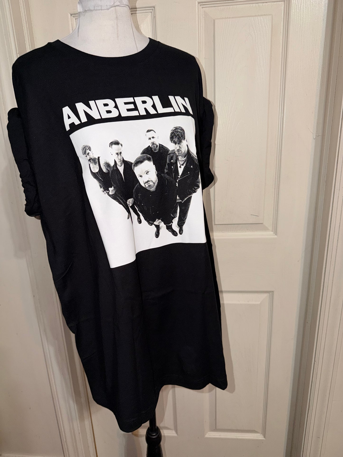 Anberlin Oversized Distressed Tee