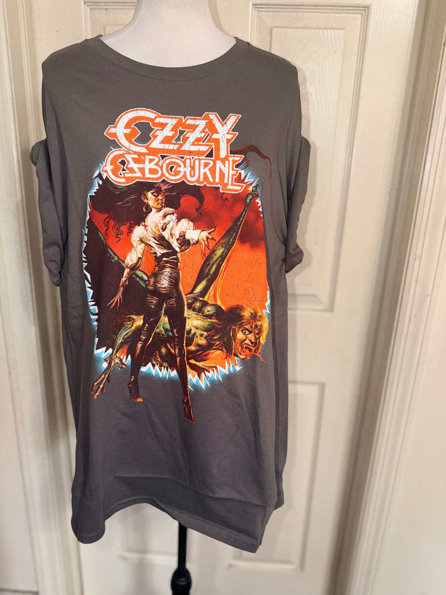Ozzy Osbourne Oversized Distressed Tee