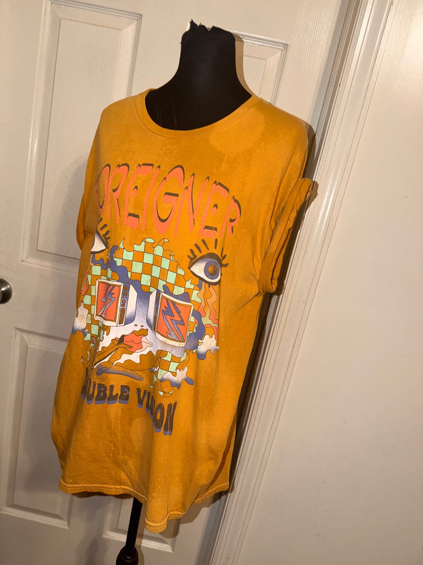 Foreigner Sun-bleached Oversized Tee