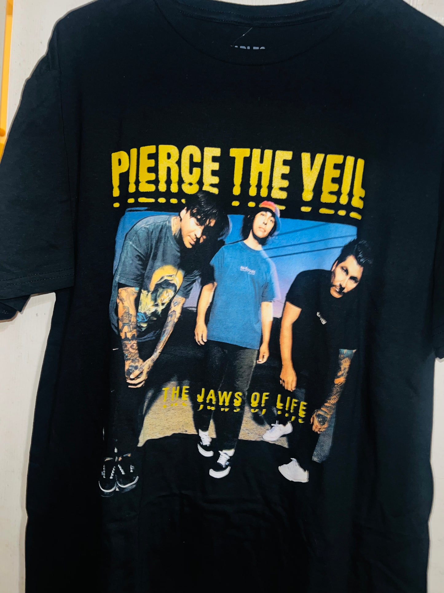 Pierce the Veil Oversized Distressed Tee