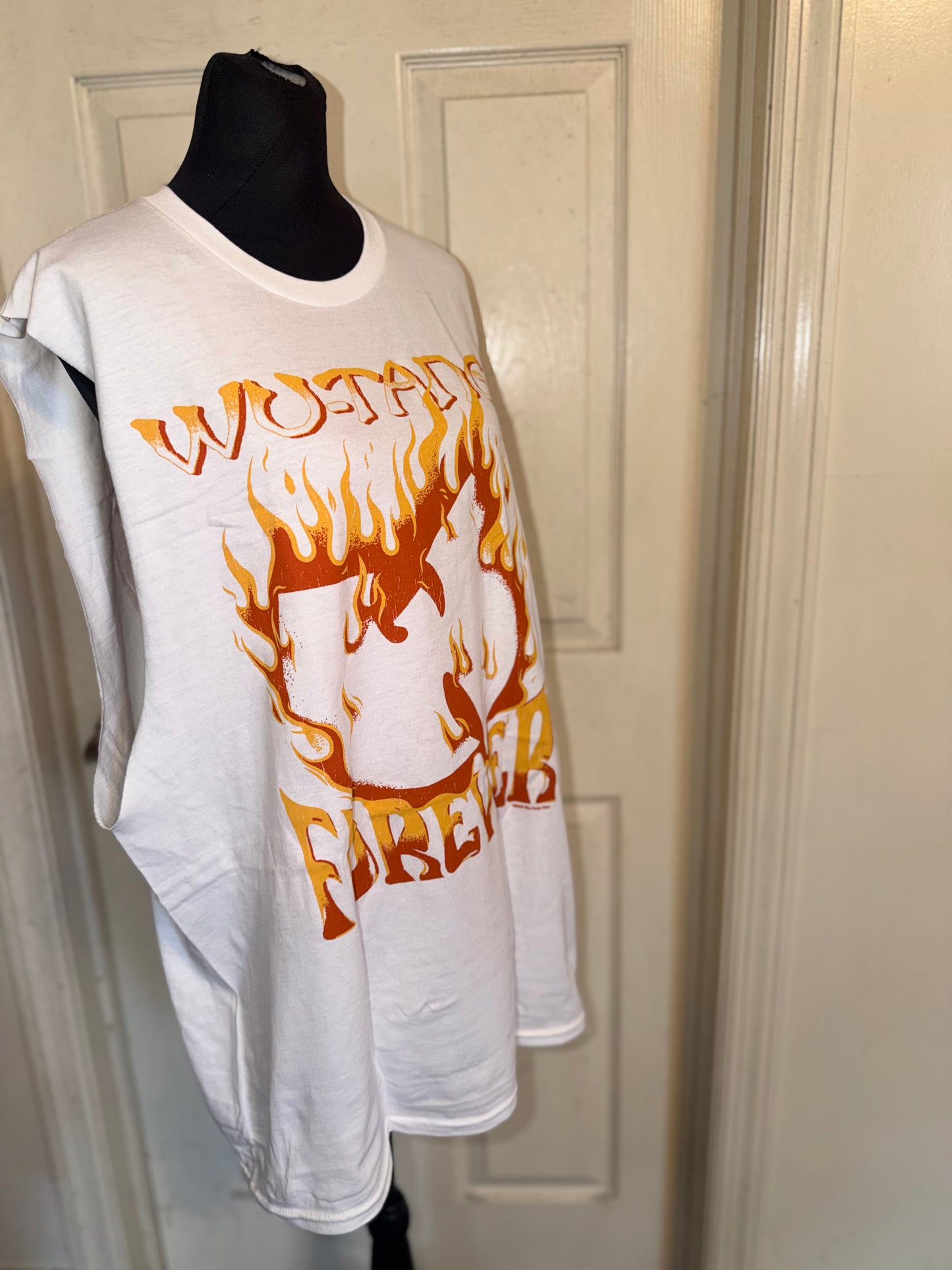Wu-Tang Clan Double Sided Oversized Distressed Tank