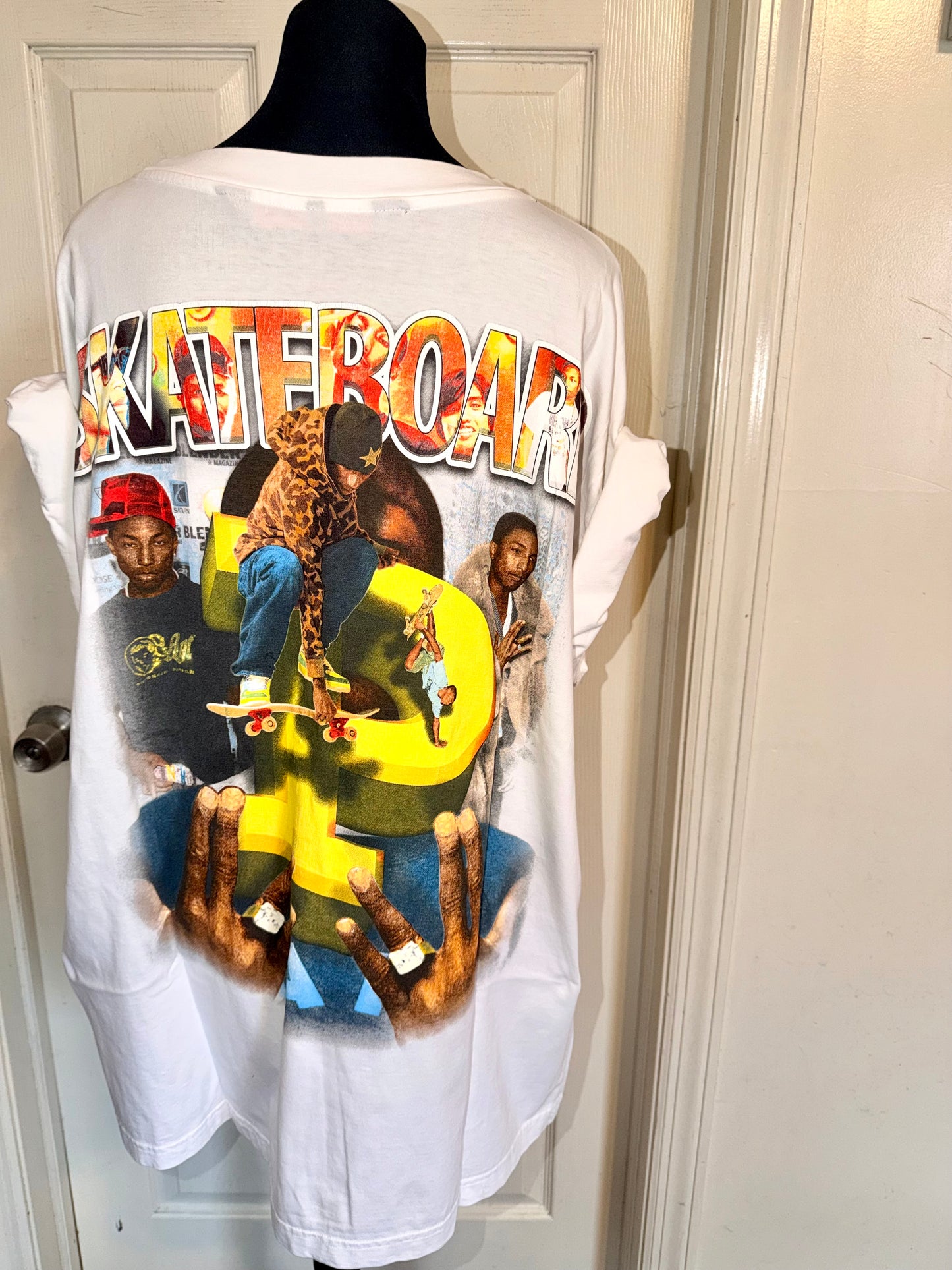 Pharrell Williams Double Sided Oversized Tee
