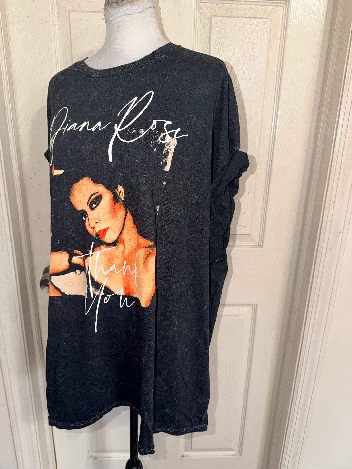 Diana Ross Oversized Distressed Tee