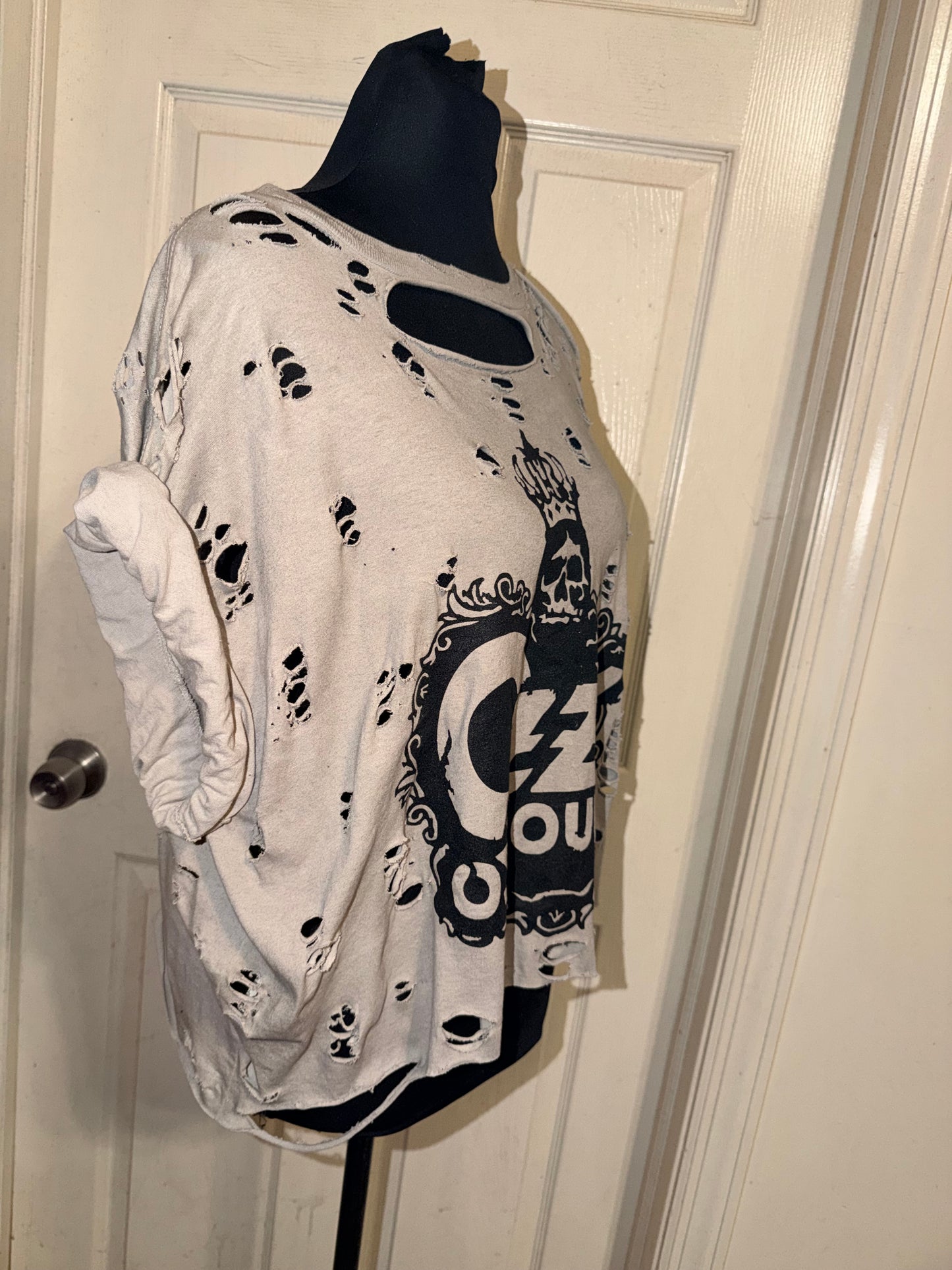 Ozzy Osbourne Oversized Distressed Tee (As Is)