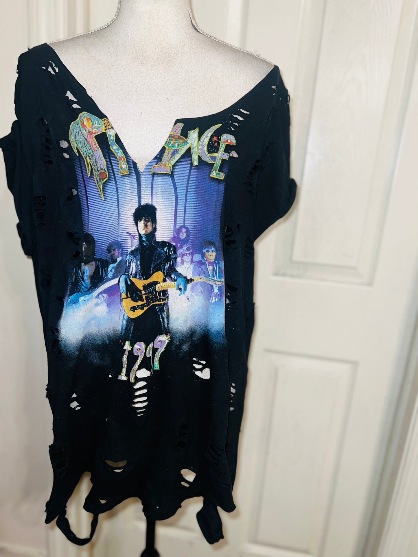 Prince Oversized Distressed Tee