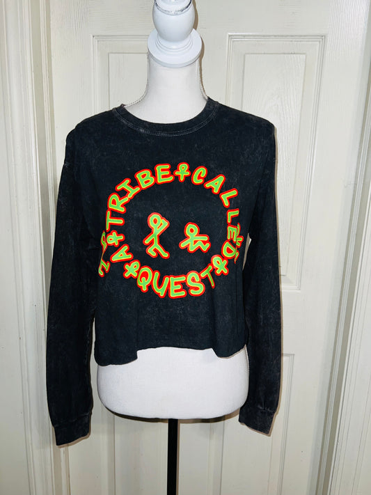 A Tribe Called Quest Long Sleeve Distressed Tee