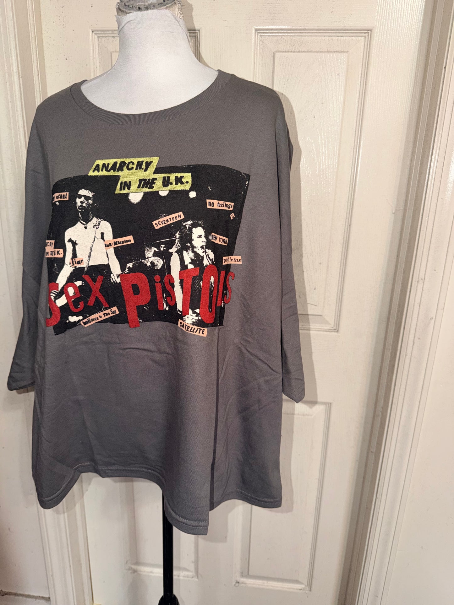 The Sex Pistols Oversized Distressed Tee
