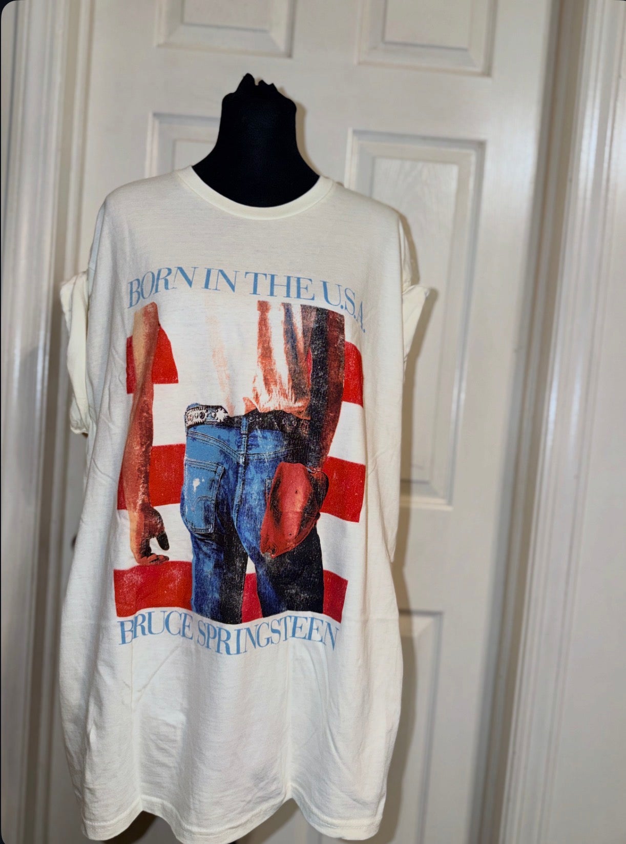 Bruce Springsteen Oversized Distressed Tee