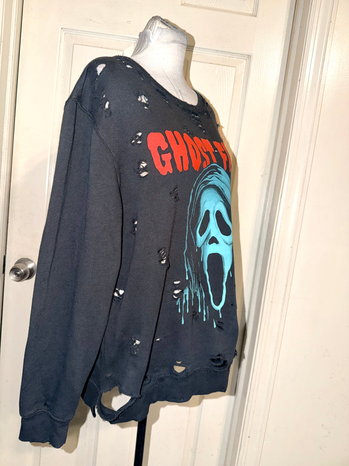 Ghostface Halloween Oversized Sweatshirt