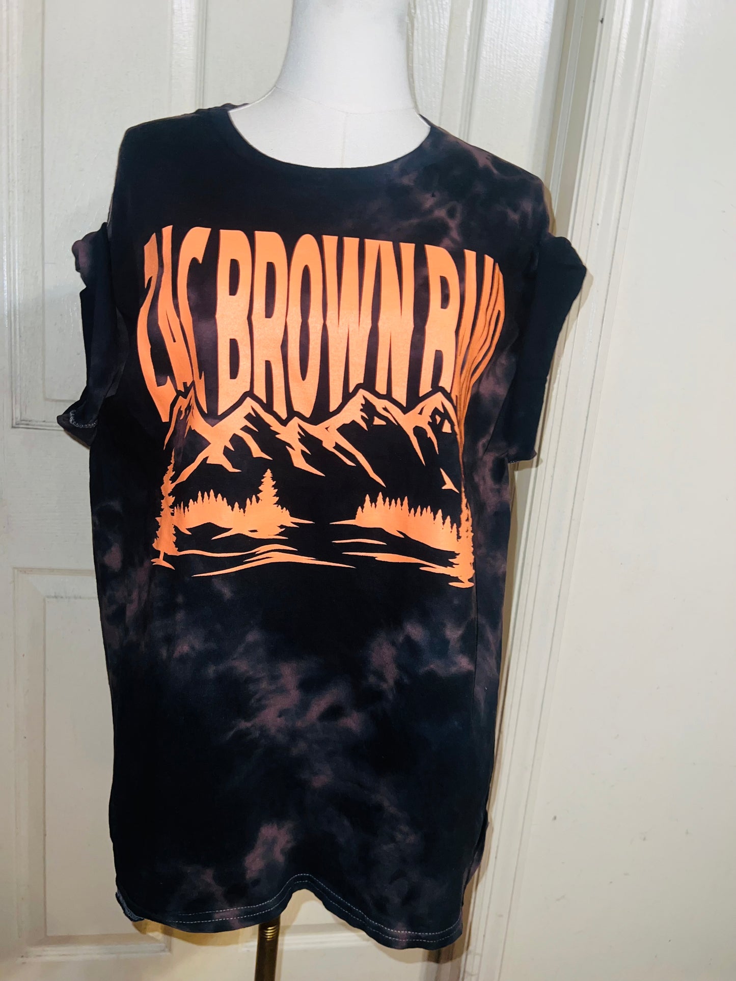 Zac Brown Band Oversized Distressed Tee