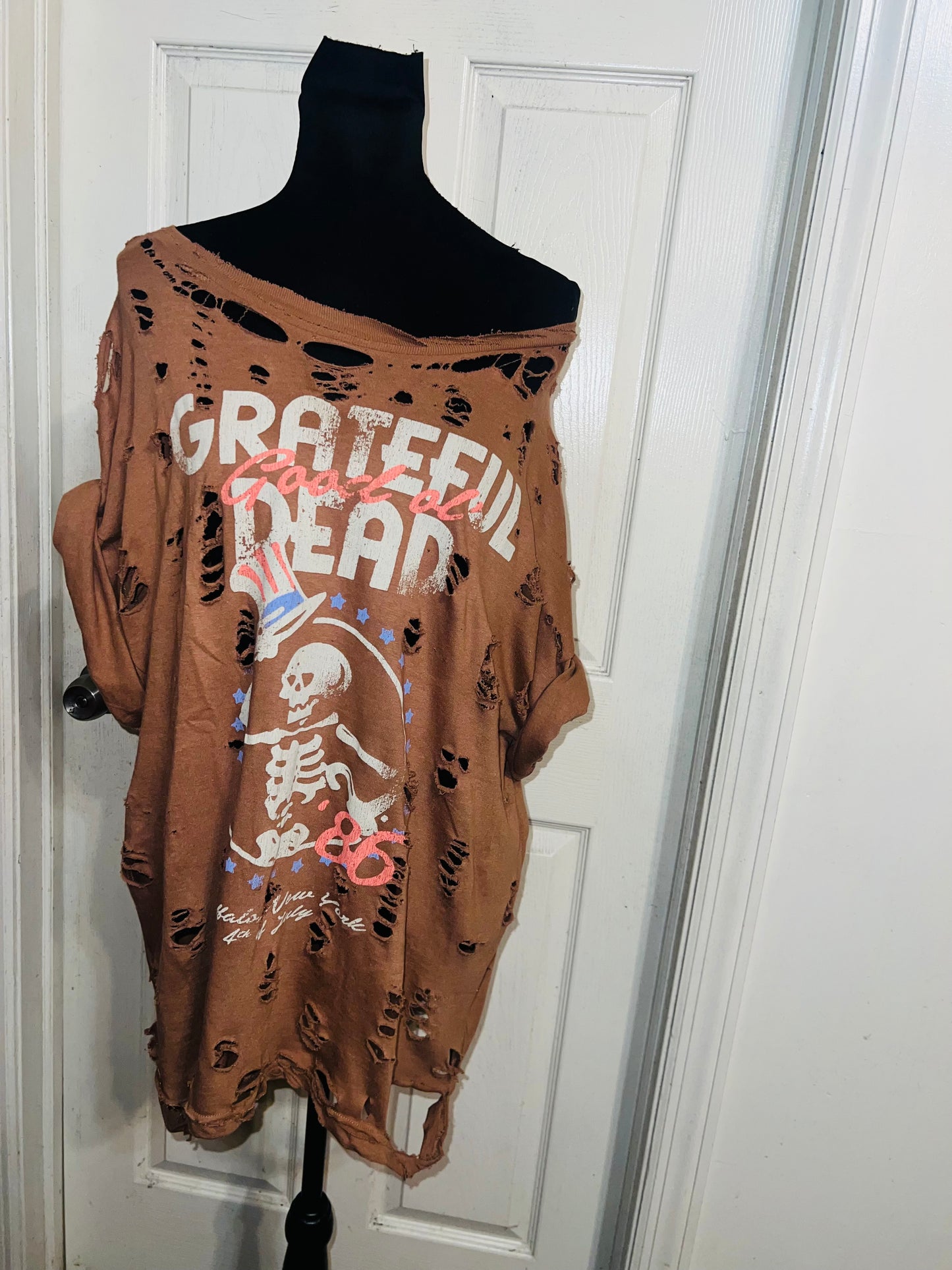 Grateful Dead Oversized Distressed Tee (As Is)