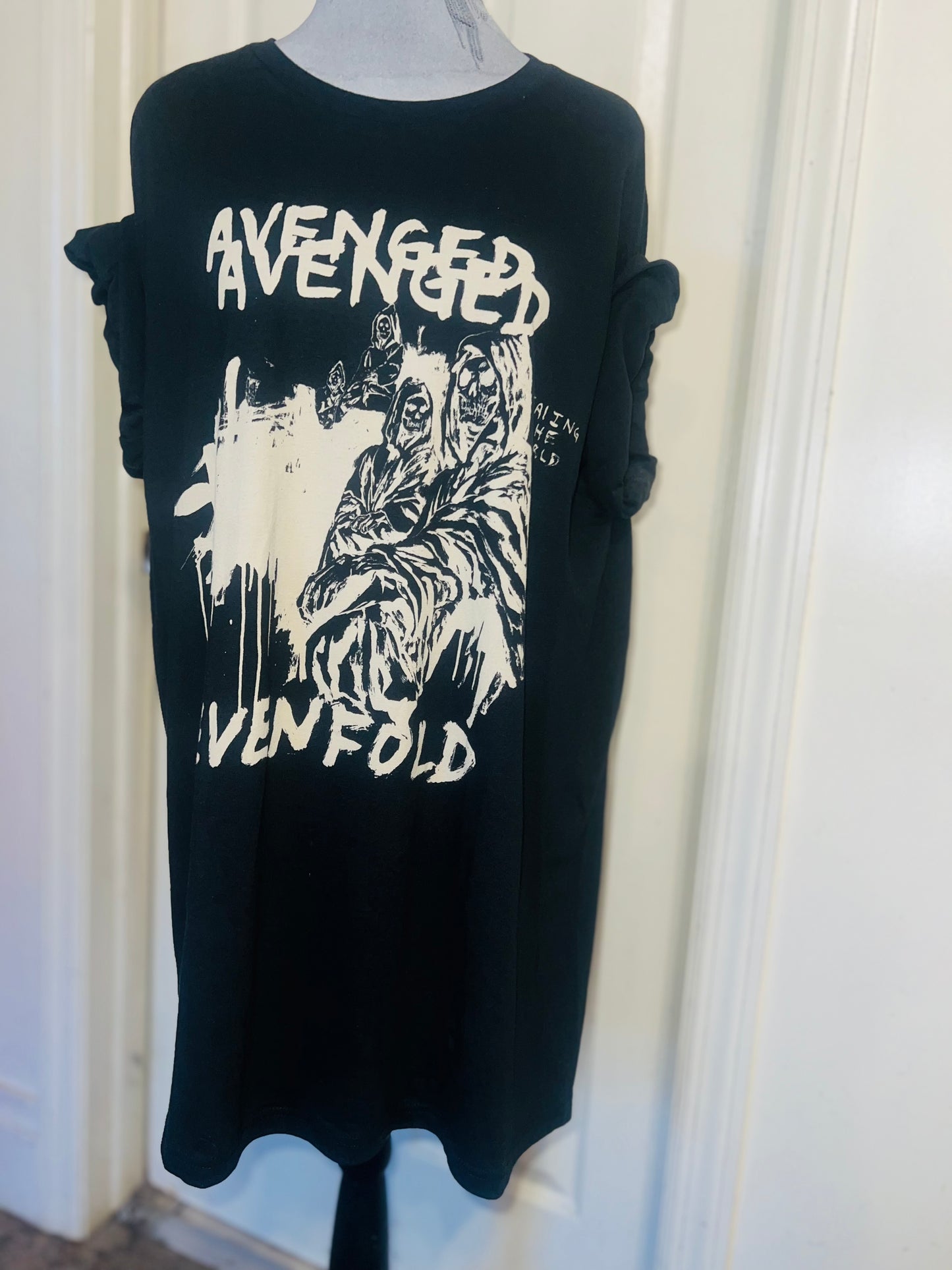 Avenged Sevenfold Double Sided Distressed Tee