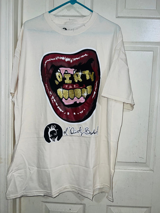Ol’ Dirty Bastard Oversized Distressed Tee